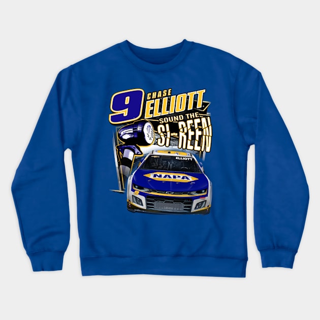 Chase Elliott Dominator Crewneck Sweatshirt by art.Hamdan